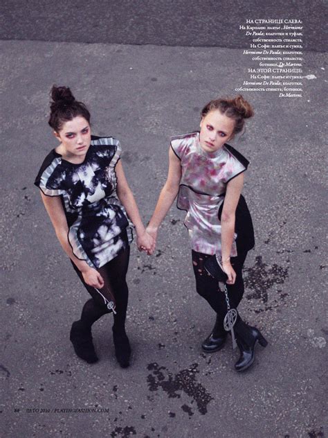 Caroline Buist And Sophie Dillon By Nicole Maria Winkler For Playing