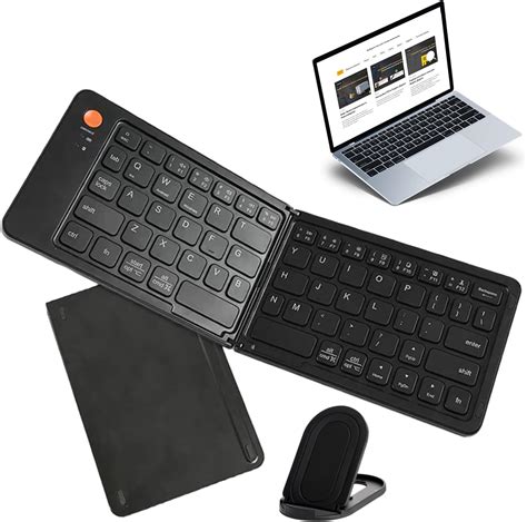 Foldable Wireless Keyboard Foldable Portable Keyboard Portable