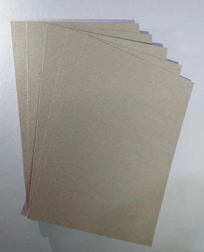 Millboard Brown Mill Paper Board Thickness 5mm Size 20 24 Inch L W