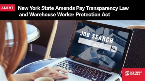 New York State Amends Pay Transparency Law And Warehouse Worker