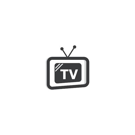 Premium Vector Tv Or Television Channel Icon Logo Design Vector Template