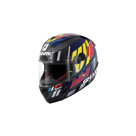 Casque Shark Race R Pro Carbon Zarco Speedblock Bleu