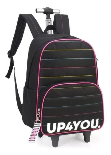 Mochila Con Ruedas Up4you Believe Gd Pt Luxcel Unit MercadoLibre