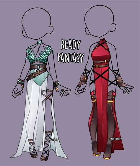 Ready Fantasy Outfit Adopt [close] By Miss Trinity On Deviantart