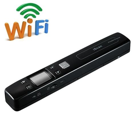 Wireless Wifi Portable scanner Handheld A4 Document camera Color 1050 ...