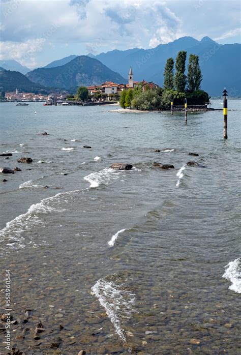 L Isola dei Pescatori des Îles Borromées sur le Lac Majeur foto de