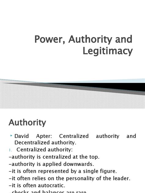 Power Authority And Legitimacy Pdf Legitimacy Political Power