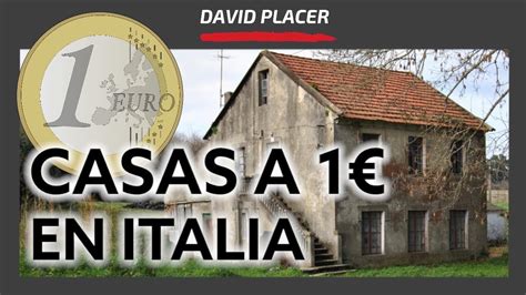 Casas A Un Euro En Italia Qui N Vive All Youtube