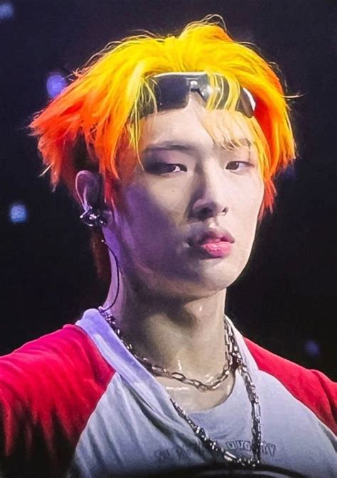 Song Min Gi Songs Anime Hair Kim Hongjoong Orange Hair Dream Hair