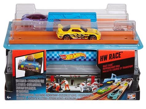HOT WHEELS Wyścigowy zestaw skrzynka CFC81 8251691347 oficjalne archiwum Allegro