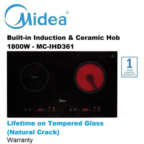 Midea Built In Induction W Ceramic W Hob Mc Ihd Lazada