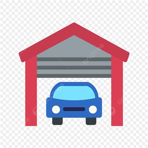 Clipart Garage Car