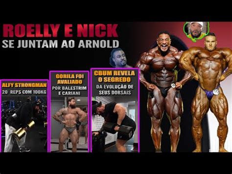 Roelly Winklaar E Nick Walker No Arnold 2021 Julio Gorila Mostra