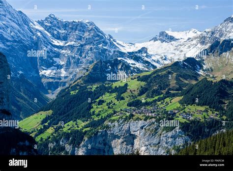Murren village hi-res stock photography and images - Alamy