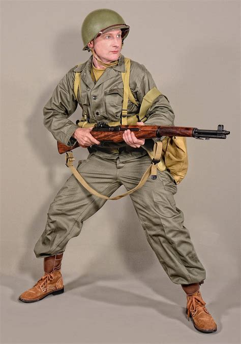 Military Uniform Us Soldiers Ww2 Hbt Od7 03 By Mazuskarl On Deviantart