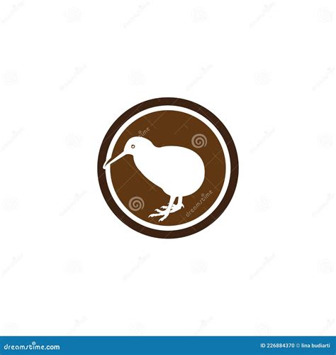 Kiwi Bird Icon Stock Vector Illustration Of Island 226884370