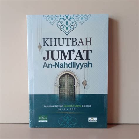 Jual Khutbah Jumat An Nahdliyah NU Idul Fitri Dan Adha Khalista