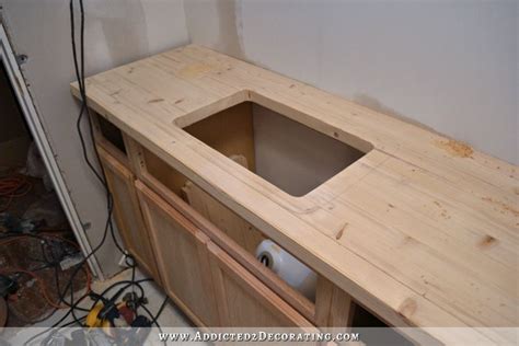 DIY Butcher Block Countertop Made For Under 30