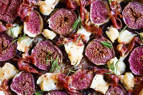 Savoury Fig Goat S Cheese Ham Tart French Our Modern Kitchen