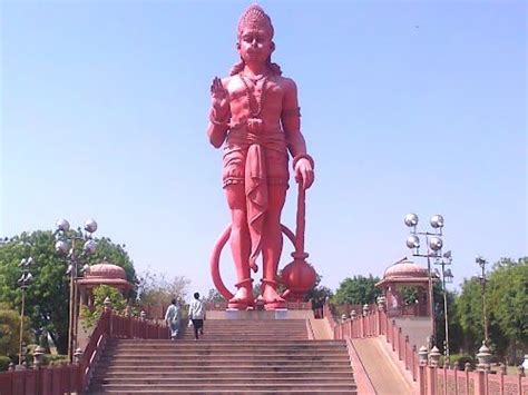 Panoramio Photo Of Hanuman Statue 2chattarpur Hanuman Bajrangbali Statue