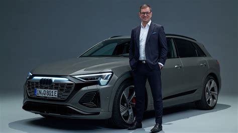 Audi Q E Tron Chronos Gray Metallic Wonderful Electric Suv