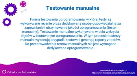 Testowanie Manualne I Automatyczne Szkolenie Testowanie Quality Island