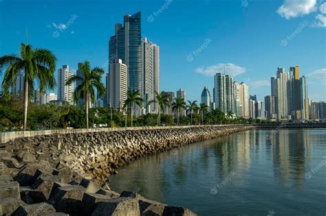 Premium Photo | Panama city skyline at cinta costera area as seen from ...