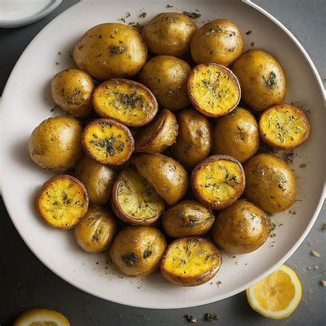 Greek Lemon Potatoes With Garlic And Herbs Instacart