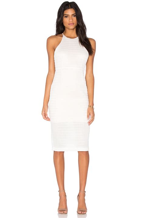 Elliatt Daring Dress In White Lyst