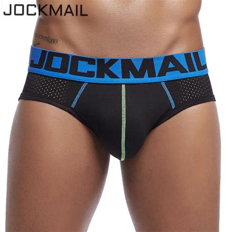 JOCKMAIL Brand Men Underwear Sexy Men Briefs Cotton Mens Slip Cueca