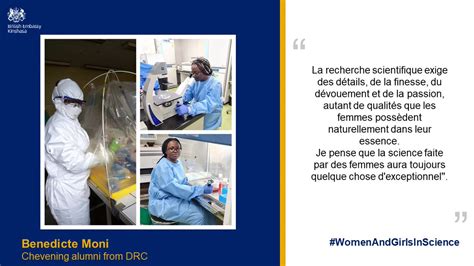 Uk In Drc On Twitter Rt Lauramazal Les Femmes Scientifiques Sont