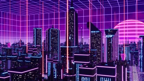 Neon City Synthwave