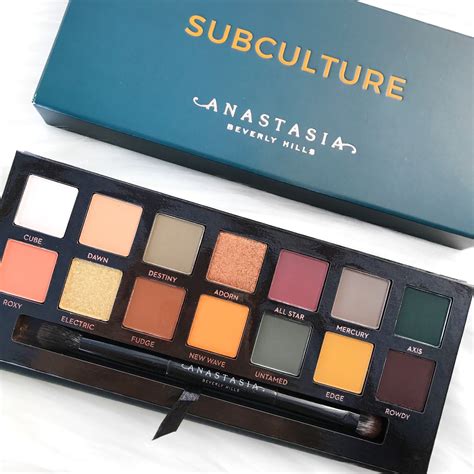 Review Anastasia Beverly Hills Subculture Palette Wellness By Kels