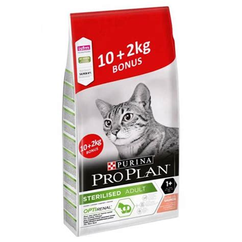 Pro Plan Somonlu Kısırlaştırılmış Kedi Maması 10 KG 2 KG HEDİYELİ