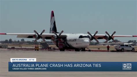 Deadly Air Tanker Crash In Australia Had Arizona Ties