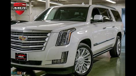 2018 Cadillac Escalade Esv Platinum 346058 Toronto Exotic Youtube