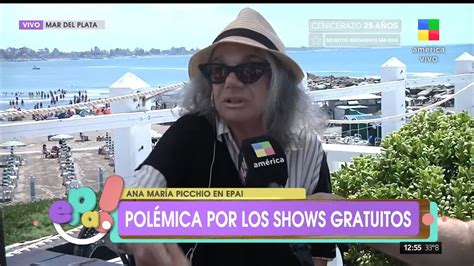 En Vivo Ana Mar A Picchio Desde Mar Del Plata Es Una Temporada