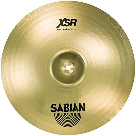 Sabian Inch Xsr Fast Crash Cymbols Amazon Ca Musical Instruments