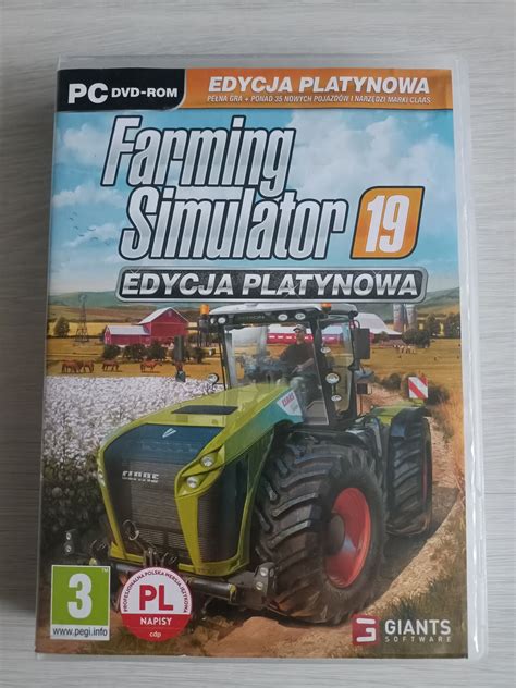 Gra Farming Simulator 19 Edycja Platynowa PC Mazurkowo OLX Pl