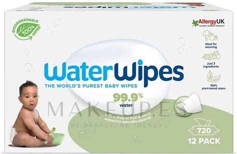 Waterwipes Bio Baby Wipes Toallitas H Medas Biodegradables Para Beb S