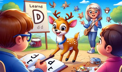 Danny Learns D Story For Kids Moonzia