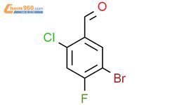 5 溴 2 氯 4 氟苯甲醛 5 Bromo 2 chloro 4 fluorobenzaldehyde 1782815 29 5 上海麦克林