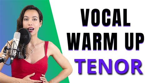 Vocal Warm Up Up For Tenors Daily Vocal Exercises For Tenors Youtube