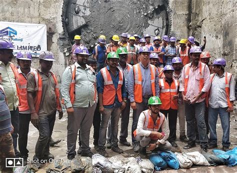 Tbm Makes A Breakthrough At Chennai Metros Korukkupet Stn