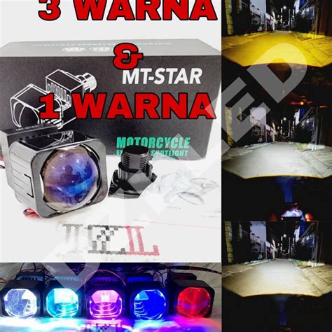 Jual Lampu Utama Led Biled 3 Warna Dan 1 Warna All Water Matrix X1 15