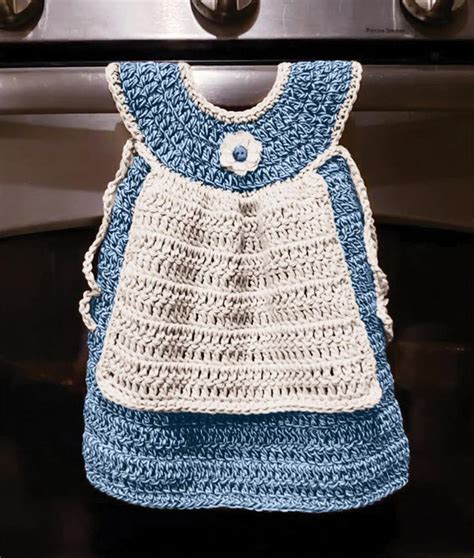 Lil Dress Dish Towel In 2023 Crochet Kit Handicrafter Cotton Crochet