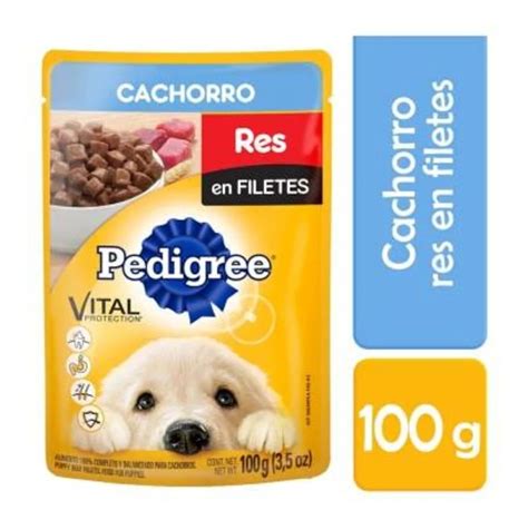 Sobres Pedigree Alimento Cachorro Res En Filetes G C U Mercado