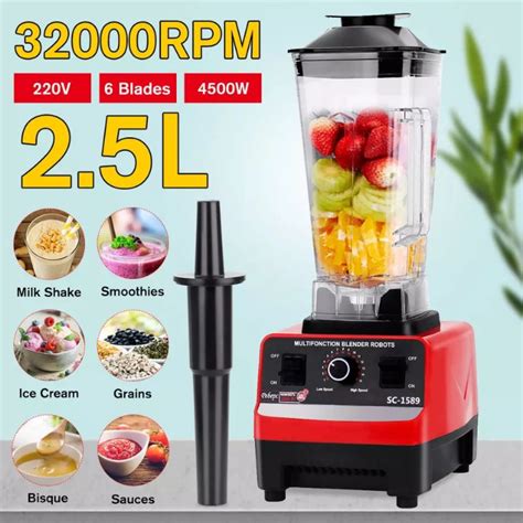 Silver Crest Sc Blender Heavy Duty W L High Power Food