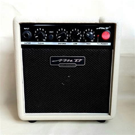 Jual Bass Gitar Amplifier Ampli Gitar Mini Sudah Distorsi Clean