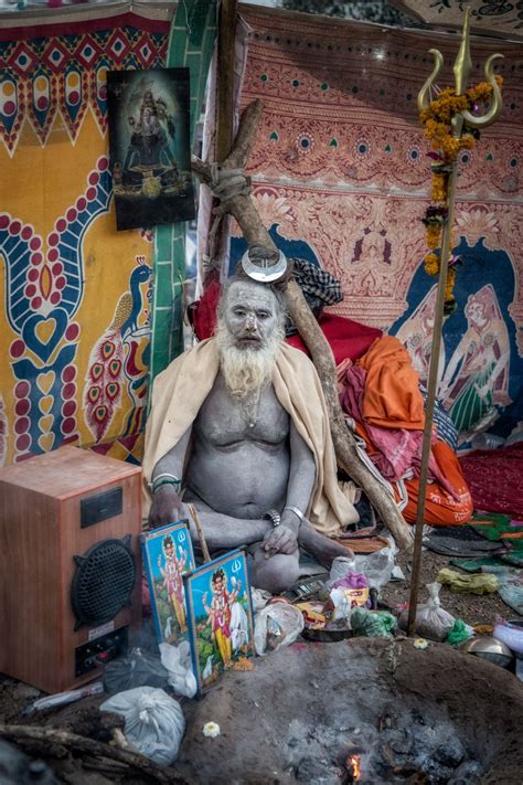 Naga Sadhus At The Bavnath Mela Louis Montrose Photography